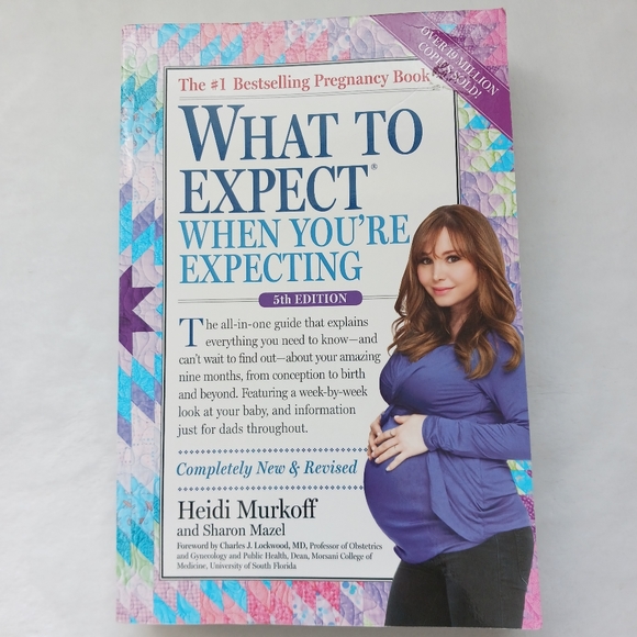 "What To Expect When You're Expecting" Pregnancy Book & Journal Organizer, Set - Picture 2 of 16